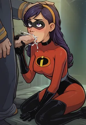 AICHARGEN Violet Parr homage to Akabur