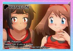 [YukinoMemories] Zinnia & May (Pokemon)