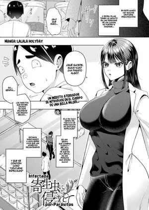 [Lalala Holiday] Kiseichu Ni Okasarete - Infectada por Parásitos (COMIC Unreal 2024-08 Vol. 110) [Spanish]